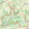 Trace GPS Vision de la Touraine autour de Nazelles Négron, itinéraire, parcours