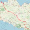 Trace GPS TT22 J2 M31/05 : Pontchâteau à Port de Bloscon-Roscoff, itinéraire, parcours