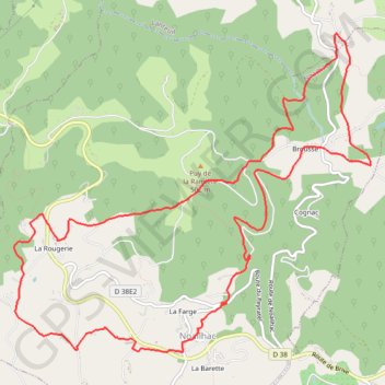 Trace GPS Les chemins retrouvés - Noailhac - Pays de la vallée de la Dordogne Corrézienne, itinéraire, parcours
