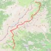 Trace GPS Tour des Muverans J3, itinéraire, parcours