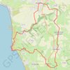 Trace GPS Entre terre et mer - Les Pieux, itinéraire, parcours