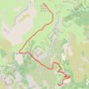 Trace GPS Monte Chirlè, itinéraire, parcours