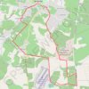 Trace GPS Chêne de Montesquieu - Léognan, itinéraire, parcours