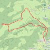 Trace GPS Croix de Colomban, itinéraire, parcours