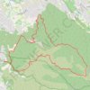 Trace GPS Gorges de Badarel - Rochers de Baube, itinéraire, parcours