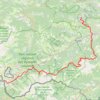Trace GPS GR36 De Sournia à Bourg-Madame (Pyrénées-Orientales), itinéraire, parcours