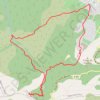 Trace GPS Nans Source de l'Huveaune Grotte, itinéraire, parcours