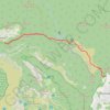 Trace GPS De Grand-Îlet à Dos d'Âne par le sentier de la Roche Écrite, itinéraire, parcours