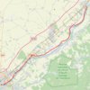 Trace GPS etape 08 Beaugency - Blois, itinéraire, parcours