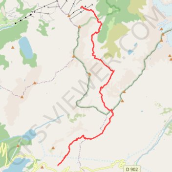 Trace GPS TB J3 refuge de la Rosselette-Plan de la Lai-16402172, itinéraire, parcours
