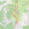 Trace GPS 2022 12 02 - mont Cima et Croix de Cuor, itinéraire, parcours