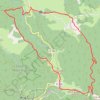 Trace GPS Mont Aigual à partir de Cabrillac, itinéraire, parcours