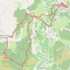 Trace GPS Les crêtes d'Alba la Romaine, itinéraire, parcours