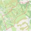 Trace GPS Boucle Saint MArtin d'Arberoue, Isturits, Orègue et retour par les crêtes de Saint Martin d'Arberoue, itinéraire, parcours