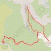 Trace GPS Rougon - Le Mourre de Chanier, itinéraire, parcours