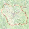 Trace GPS GR40 Tour du Velay (Haute-Loire), itinéraire, parcours
