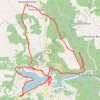Trace GPS Forêt Huelgoat et tour lac 2019-01-09, itinéraire, parcours