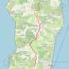 Trace GPS Pignu - Cortina, itinéraire, parcours