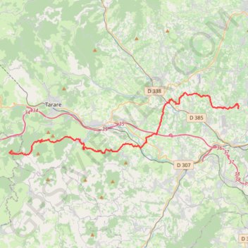 Trace GPS Parcours planifié le 14 avr. 2021 12:43:31, itinéraire, parcours