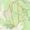 Trace GPS Tour du Puy de Manse, itinéraire, parcours