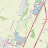 Trace GPS De Saint-Hilaire aux lacs de Muret, itinéraire, parcours
