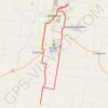 Trace GPS Kingaroy to Goodger Queensland, itinéraire, parcours
