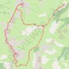 Trace GPS Cheval noir - mont du Fût tout en arrête, itinéraire, parcours