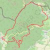 Trace GPS Dans la Haute Forêt du Mundat, itinéraire, parcours