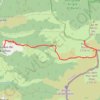 Trace GPS Pic de Burat, itinéraire, parcours