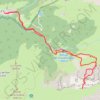 Trace GPS Tête de Bossetan / Bostan, itinéraire, parcours