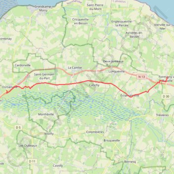 Trace GPS Osman Formi 16k, itinéraire, parcours