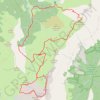 Trace GPS Mont Charvin et Pointe de la Mandallaz, itinéraire, parcours