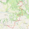 Trace GPS trail moulin de la sée, itinéraire, parcours
