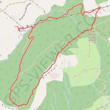 Trace GPS Circuit du Bois de la Duche, itinéraire, parcours