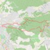 Trace GPS Aix-en-Provence -- Barrage Zola, itinéraire, parcours