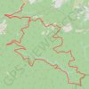 Trace GPS Estérel - Autour du Caneiret, itinéraire, parcours