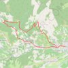 Trace GPS Le Perréon Madone et ruisseaux, itinéraire, parcours
