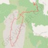 Trace GPS El Turbon en circuit par les crêtes depuis La Muria, itinéraire, parcours