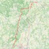 Trace GPS GR 7 - De Langres (Haute-Marne) à Velars-sur-Ouche (Côte d'Or), itinéraire, parcours