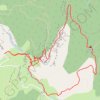 Trace GPS Crête de Morettet (Vercors), itinéraire, parcours
