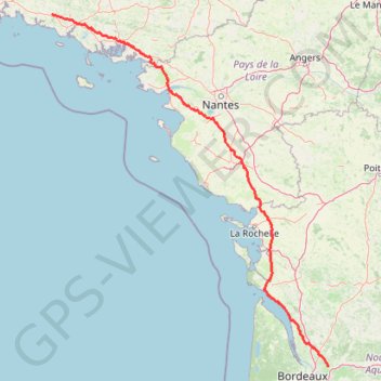 Trace GPS De Quimperlé à Muzillac, itinéraire, parcours