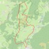 Trace GPS Valadon-St-Régis, itinéraire, parcours