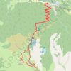 Trace GPS Signal et pic du Gourzy depuis les Eaux Bonnes, itinéraire, parcours