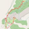 Trace GPS Pas de l'Aiguille (Vercors), itinéraire, parcours