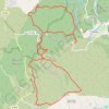 Trace GPS Bois de Païolive, itinéraire, parcours