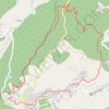 Trace GPS Punta di Tragunatu, itinéraire, parcours