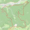 Trace GPS Les Hauts de Rochesson, itinéraire, parcours
