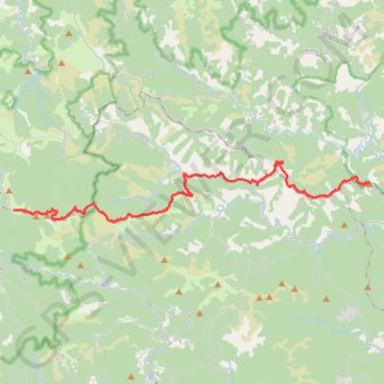 Trace GPS Signal de Saint-Pierre - Mont Aigoual, itinéraire, parcours