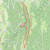 Trace GPS Le Grand Colombier (01), itinéraire, parcours