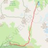 Trace GPS De Valsenestre au refuge de La Muzelle, itinéraire, parcours